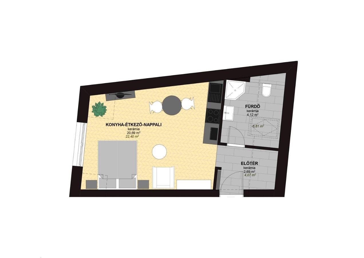 Dotis Apartman Tata Exterior photo